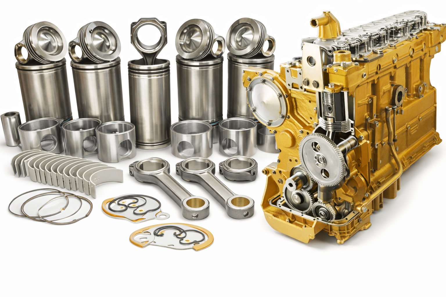 Запасные части для дизельных и газопоршневых электростанций