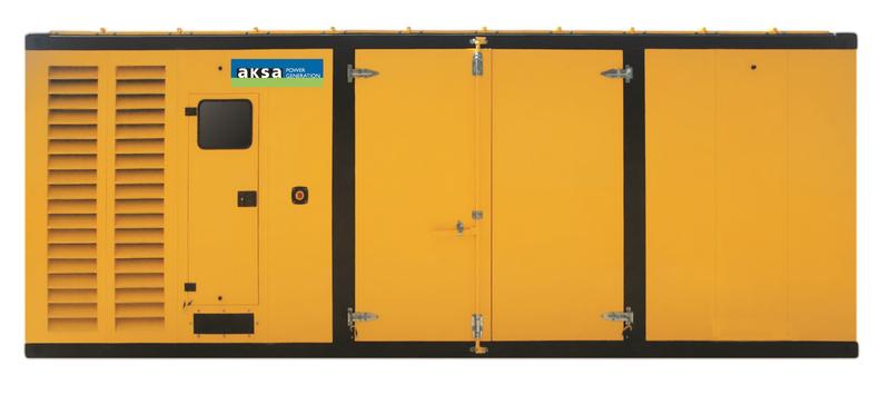 Дизельный генератор Aksa APD 1425 M в кожухе с АВР S12R-PTA