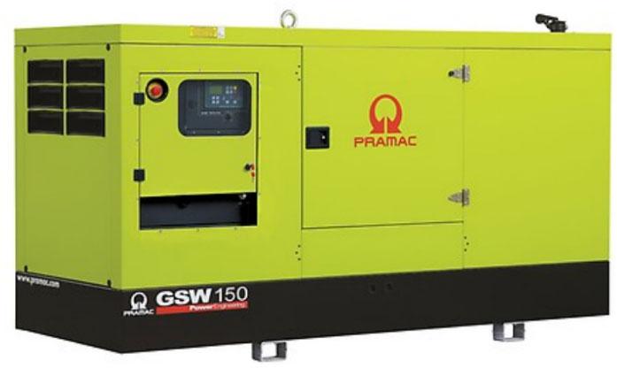 Дизельный генератор Pramac GSW150V в кожухе с АВР TAD532GE