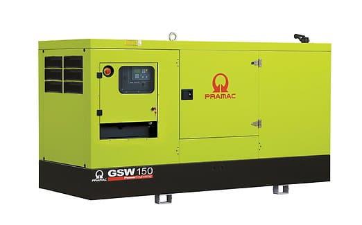 Дизельный генератор Pramac GSW150P в кожухе с АВР 1106A-70TG1