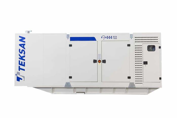 Дизельный генератор Teksan TJ630DW в кожухе с АВР DP180LA