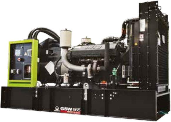 Дизельный генератор Pramac GSW670P 2806A-E18TAG1A