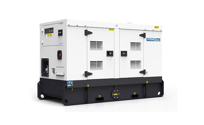 Дизельный генератор PowerLink PPL20 в кожухе на шасси с АВР 4D2.7CG