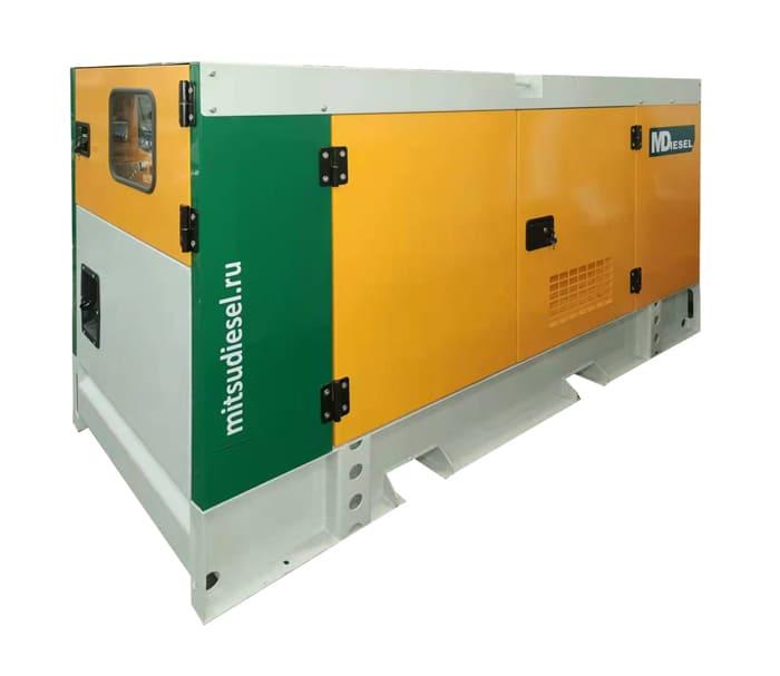Дизельный генератор Mitsudiesel АД-60С-Т400-1РКМ29 в кожухе MD Diesel MDH 66 4LT