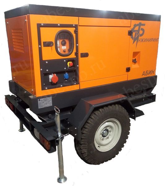 Дизельная электростанция АБИН-30 (ММЗ Д-246.1) на шасси