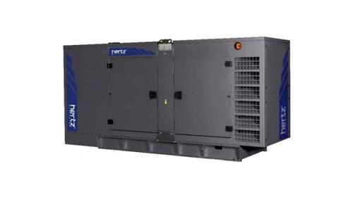 Дизельный генератор Hertz HG 45 ML в кожухе на шасси с АВР S4S-DT