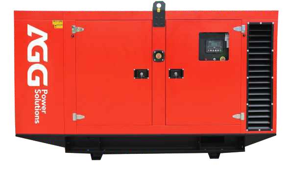 Дизельный генератор AGG DE250D5 в кожухе с АВР BF6M1015-LA GA