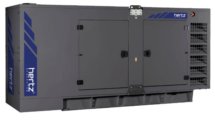 Дизельный генератор Hertz HG 220 DC в кожухе с АВР P086TI