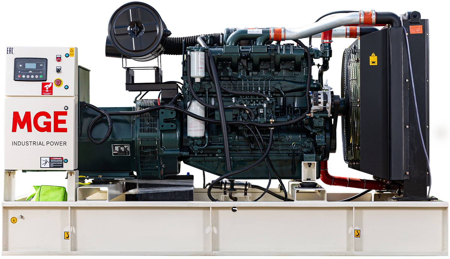 Дизельный генератор MGE Doosan 240 кВт открытая