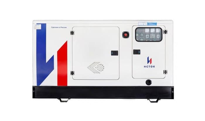 Дизельный генератор Исток АД60С-Т400-РПМ45 в кожухе на шасси WP4.1D80E200