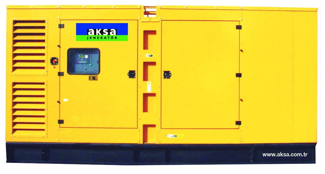 Дизельный генератор Aksa AD 490 в кожухе P158LE