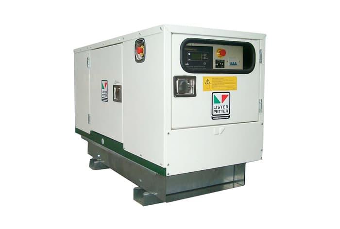 Дизельный генератор Заряд ZRD 110 Li в кожухе на шасси с АВР LP443G4