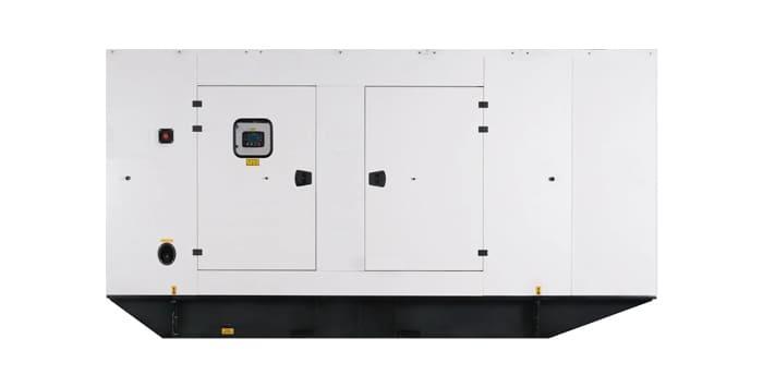 Дизельный генератор SMV 220DS в кожухе на шасси P086TI