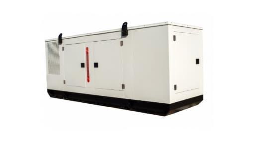 Дизельный генератор Hertz HG 385 HH в кожухе на шасси S128TAD33