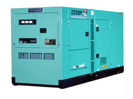 Дизельный генератор Denyo DCA-220SPK3 в кожухе S6D125E-2-A