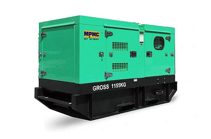 Дизельный генератор MPMC MP30C-S в кожухе на шасси 4B3.9-G1