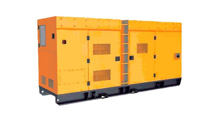 Дизельный генератор Lovol WPG138L9 в кожухе на шасси WP6D140E200