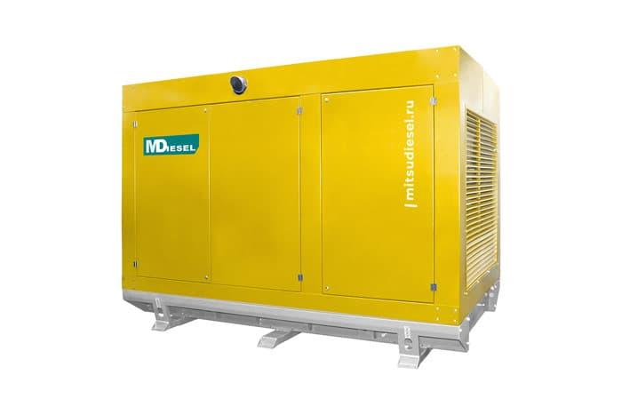 Дизельный генератор Mitsudiesel АД-60С-Т400-1РПМ29 в капоте MDN 66 4LT