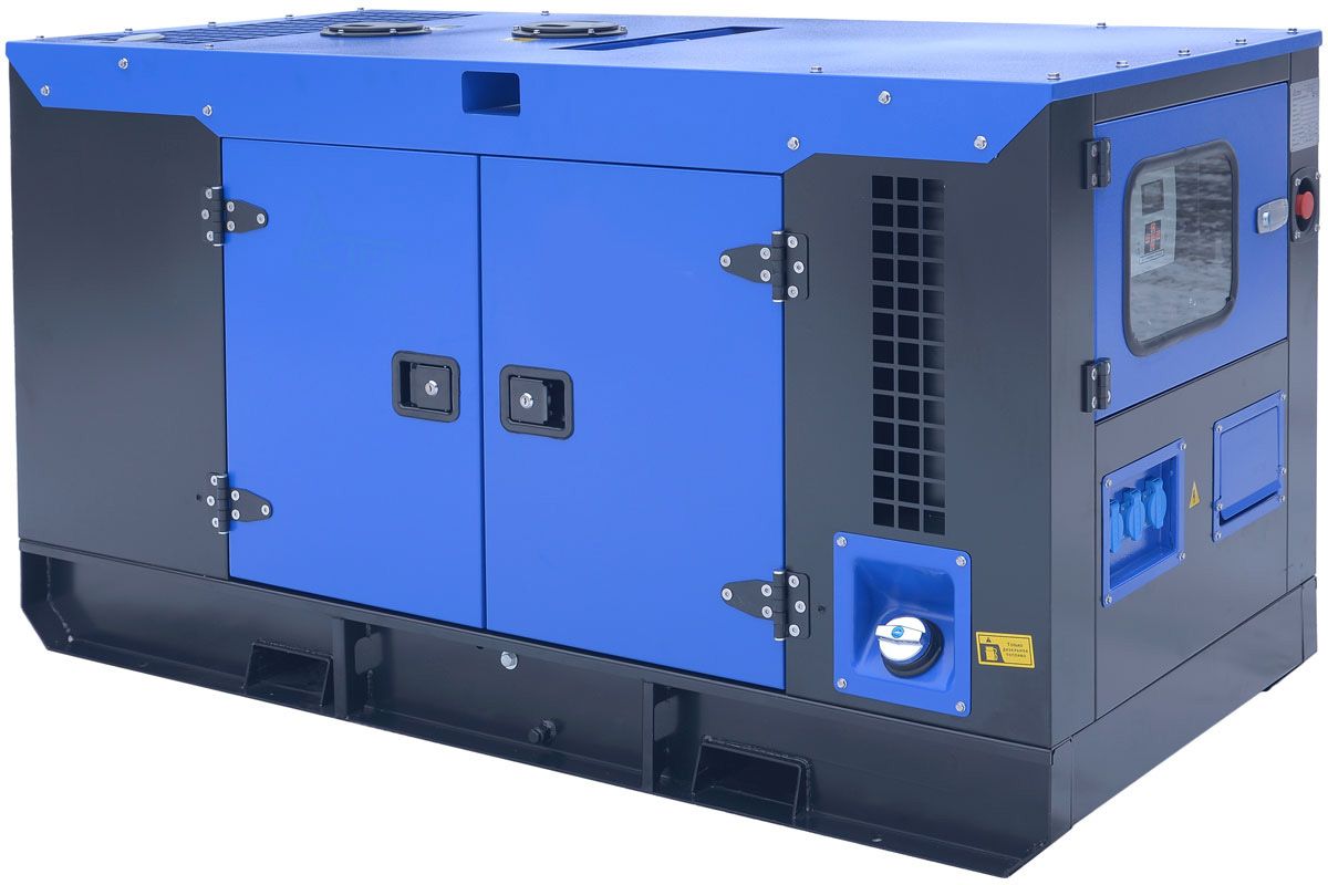 Дизельный генератор ТСС АД-8С-230-1РКМ5 в шумозащитном кожухе