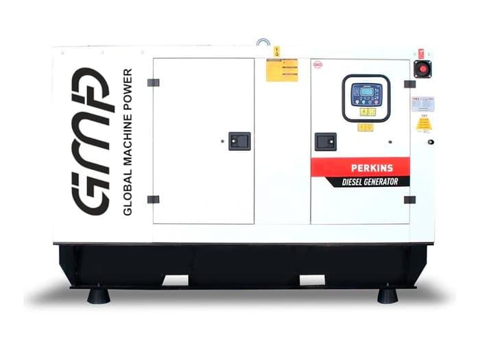 Дизельный генератор GMP 22PMC в кожухе на шасси с АВР 404A-22G1
