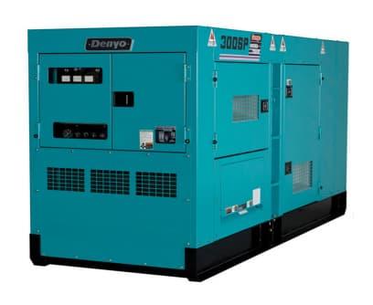 Дизельный генератор Denyo DCA-300SPK3 в кожухе SA6D125E-2-A