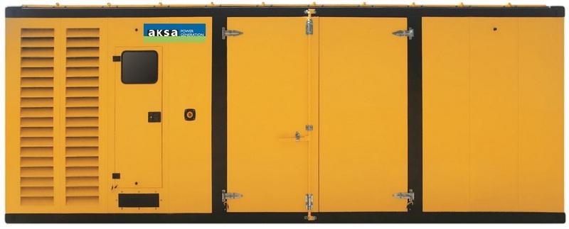 Дизельный генератор Aksa APD 1100 P в кожухе 4008TAG2A