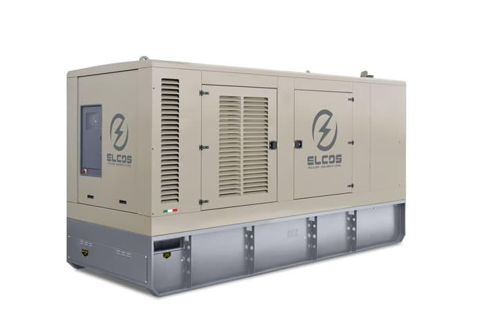 Дизельный генератор ELCOS GE.DW.625/560.SS в кожухе на шасси с АВР DP180LAF