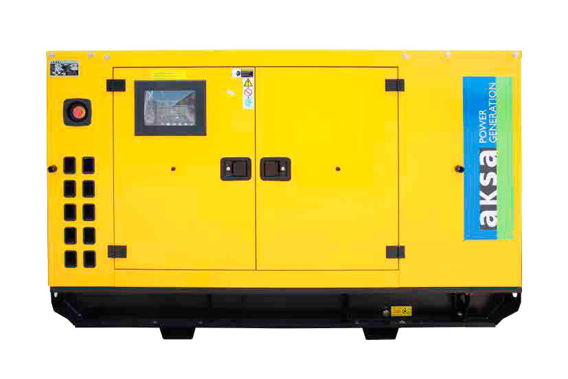 Дизельный генератор Aksa APD 43 C в кожухе 4BT3,9G2