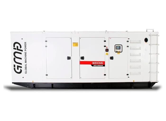 Дизельный генератор GMP 1100WGC в кожухе с АВР 12M26D968E200