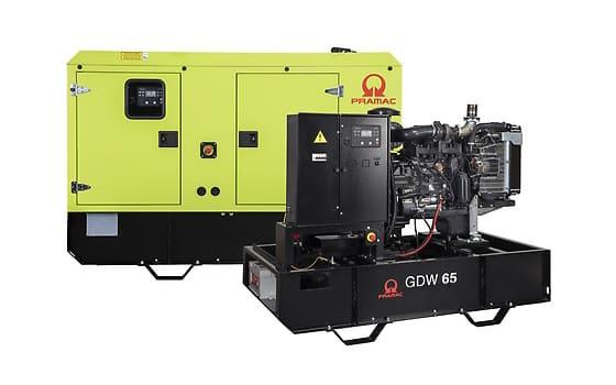Дизельный генератор Pramac GDW65P 1103A-33TG2
