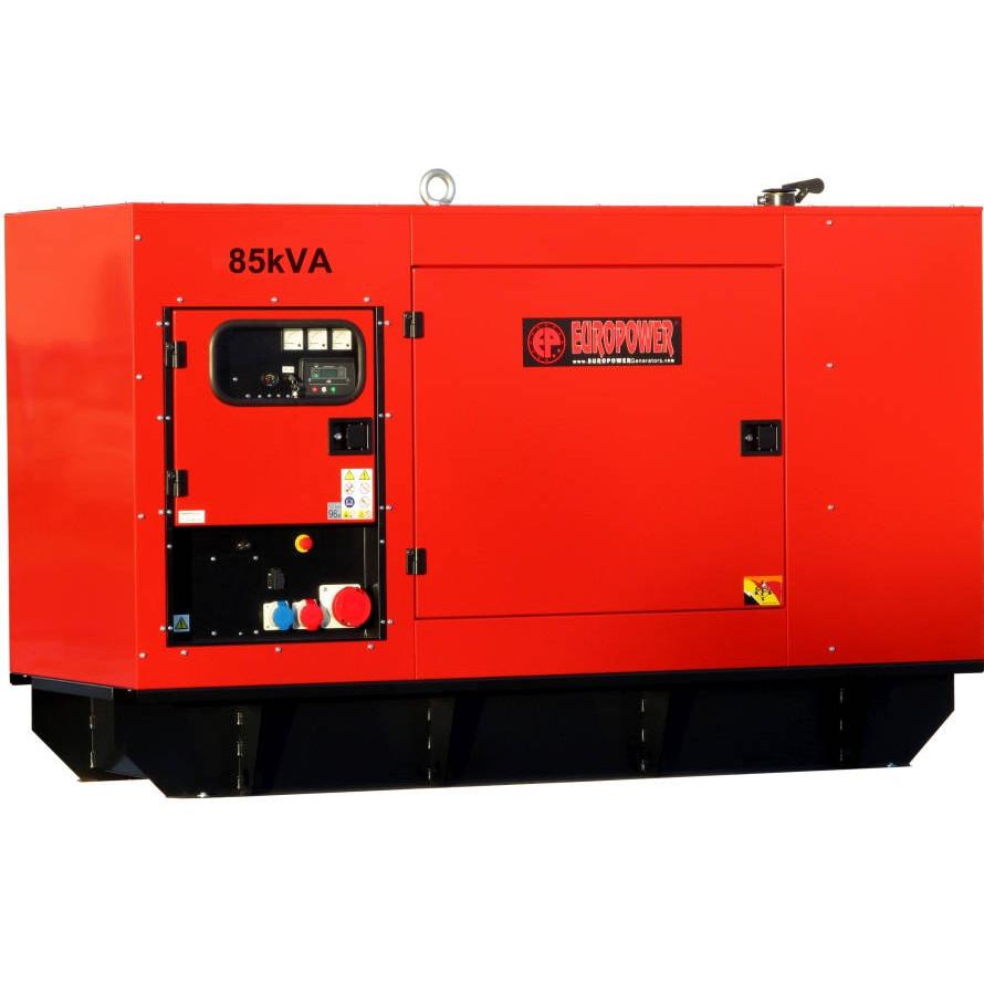 Дизельный генератор EUROPOWER EPS 85 TDE в кожухе TAD530GE