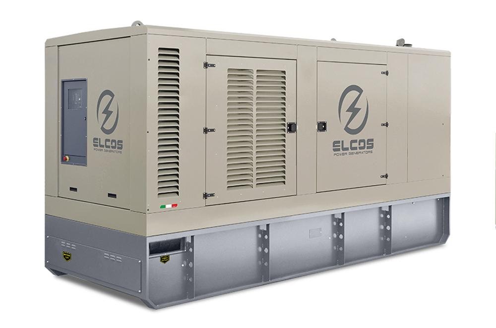 Дизельный генератор ELCOS GE.DZ.560/510.SS в кожухе на шасси BF8M 1015CP