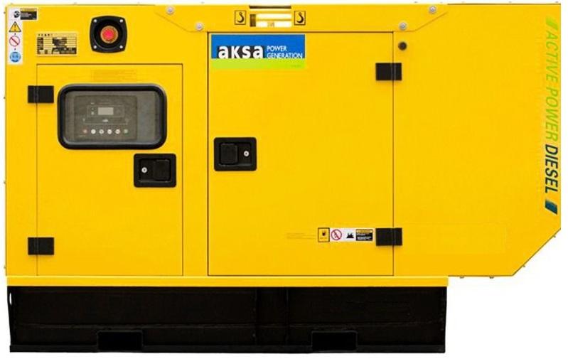 Дизельный генератор Aksa APD 75 A в кожухе A4CRX46T