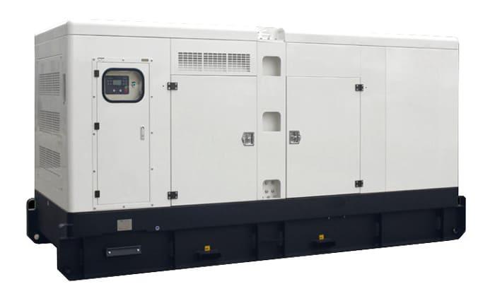 Дизельный генератор MPMC MP200D-S в кожухе на шасси P086TI