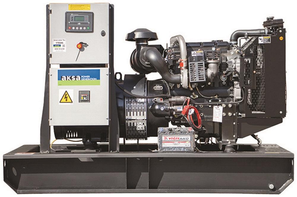 Дизельный генератор Aksa APD 72 P с АВР 1104A-44TG1