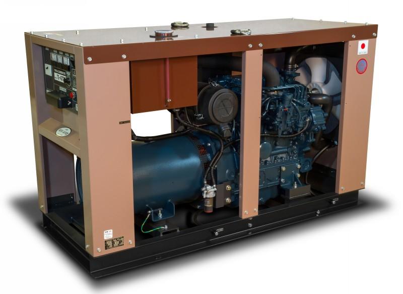 Дизельный генератор Toyo TG-30SPC в кожухе V3300