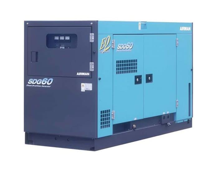Дизельный генератор Airman SDG60S в кожухе с АВР BB-4BG1T