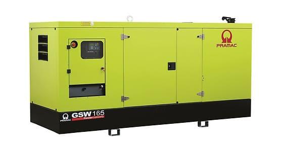 Дизельный генератор Pramac GSW165P в кожухе с АВР 1106A-70TAG2