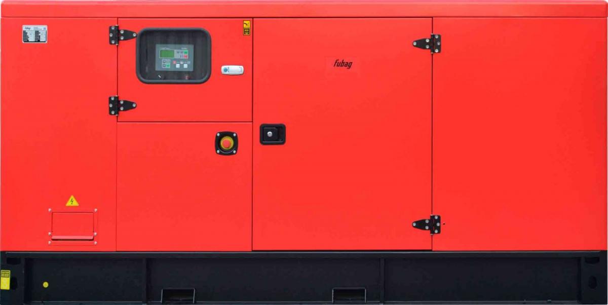 Дизельный генератор Fubag DS 165 DAC ES в кожухе с АВР FD6105IZLD