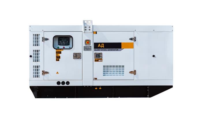 Дизельный генератор EcoPower АД450-T400 в кожухе WLV510