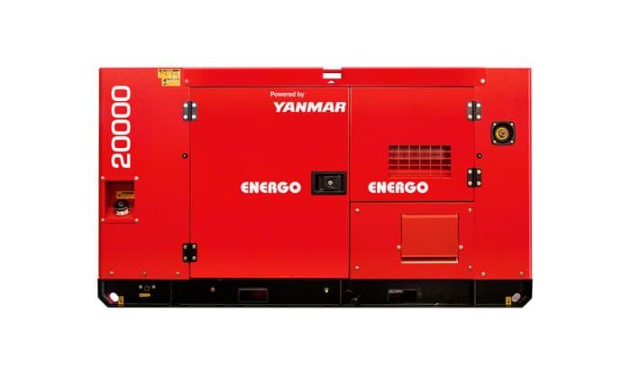 Дизельный генератор Energo YM18/230-S в кожухе на шасси с АВР 4TNV84T