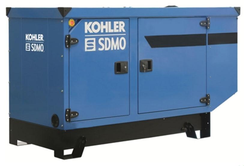 Дизельный генератор KOHLER-SDMO K66 в кожухе KDI3404TM