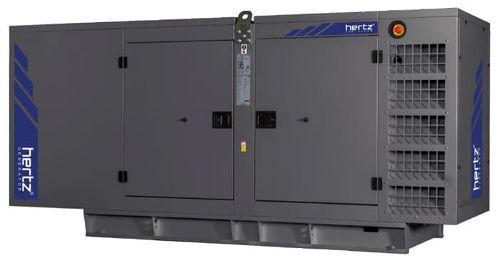 Дизельный генератор Hertz HG 1400 MC в кожухе с АВР S12R PTA
