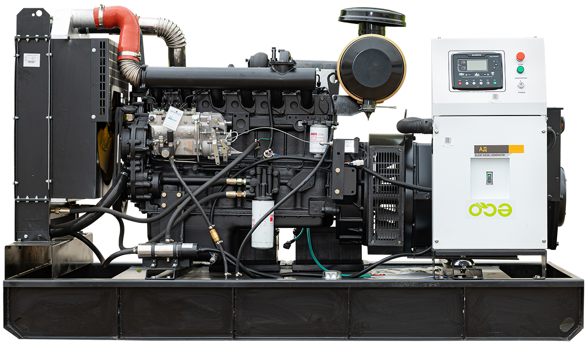 Дизельный генератор EcoPower Ricardo 200 кВт открытая