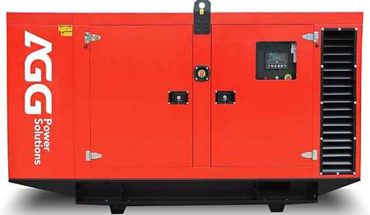 Дизельный генератор AGG D700D5 в кожухе с АВР DP180LB