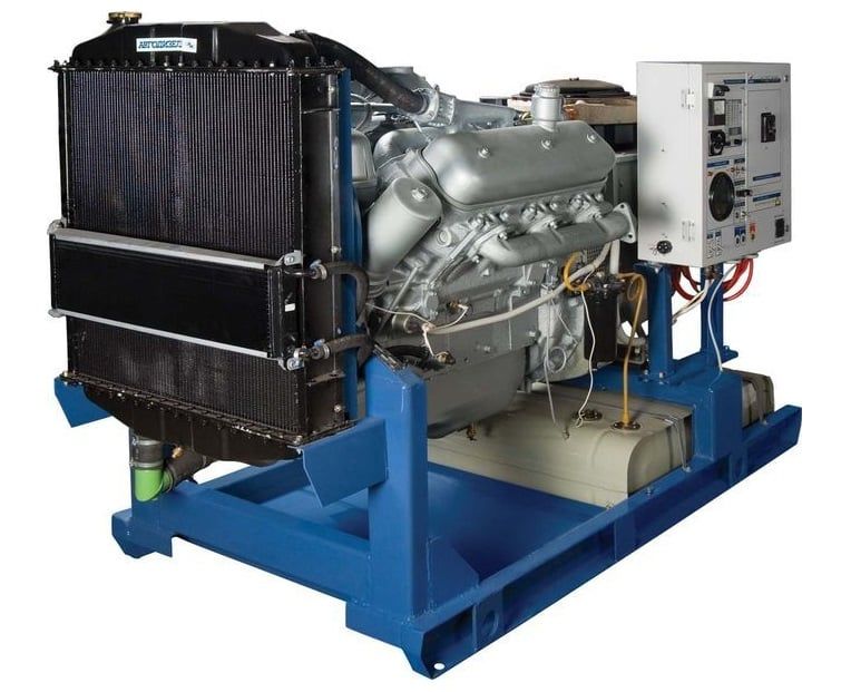 Дизель-генераторная установка ЯМЗ 75 кВт открытая