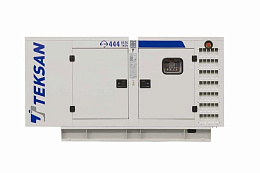 Дизельный генератор Teksan TJ66PE в кожухе с АВР 1103A-33TG2