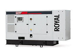 Дизельный генератор Genmac ROYAL G300IS в кожухе с АВР CURSOR87TE4