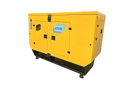 Дизельный генератор ETVEL ED-138WP в кожухе с АВР WP6D132E200