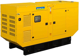 Дизельный генератор Aksa APD 165 A в кожухе на шасси A6CRX69TI